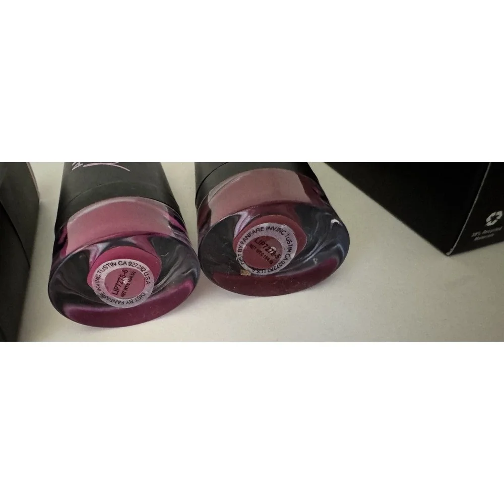 Lot of 4 Lipsticks – Amuse & LiSi Mix Matte & Cream Shades New Sealed